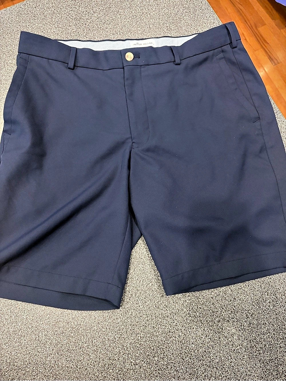 Peter Millar 33 Performance Short Men's Color Block Shorts